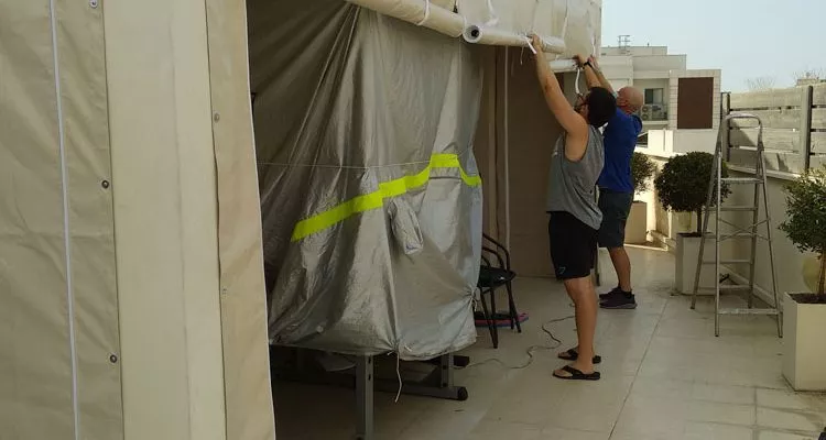 סגירת חורף מתקפלת
